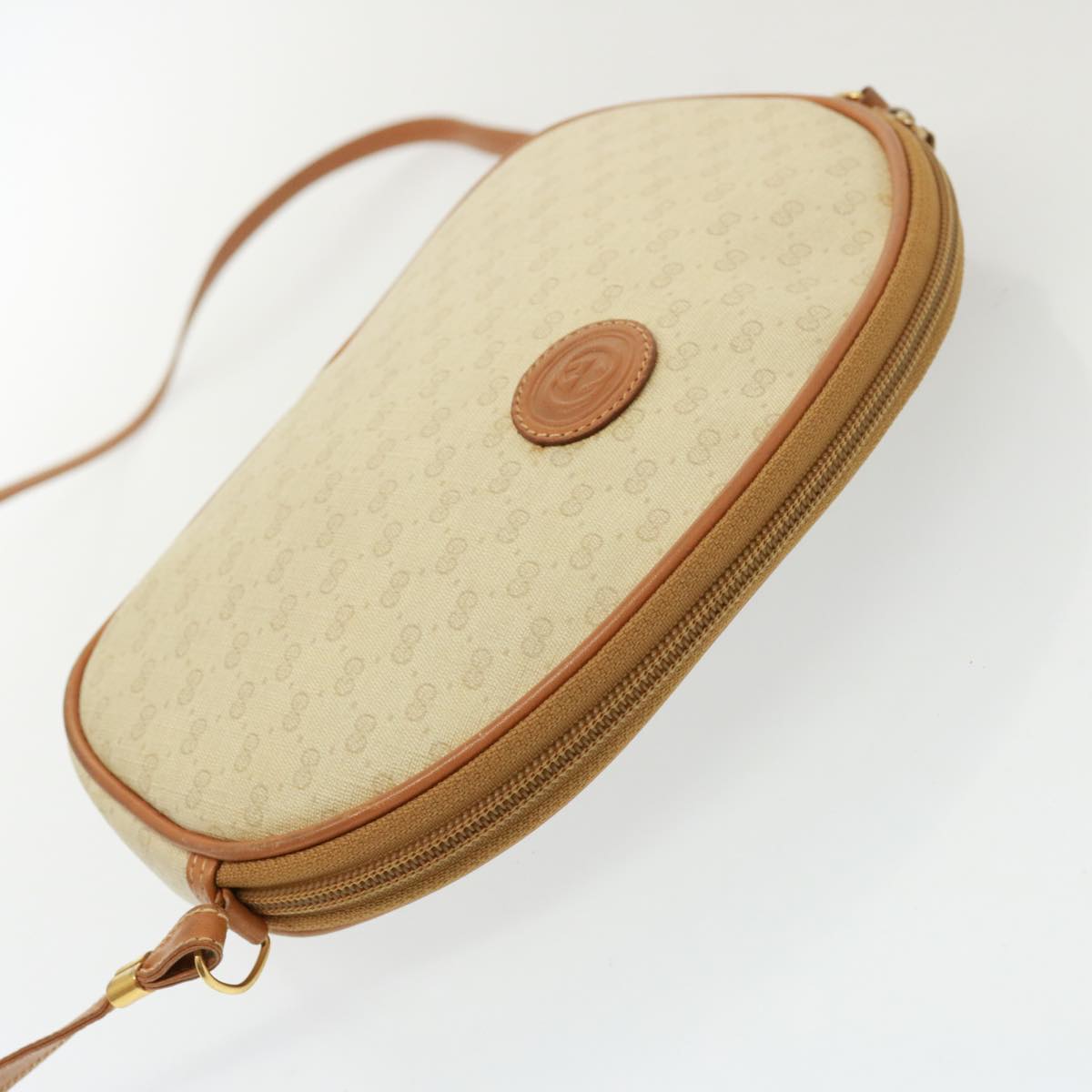 GUCCI Micro GG Supreme Shoulder Bag PVC Leather Beige 007 983 1113 th5073