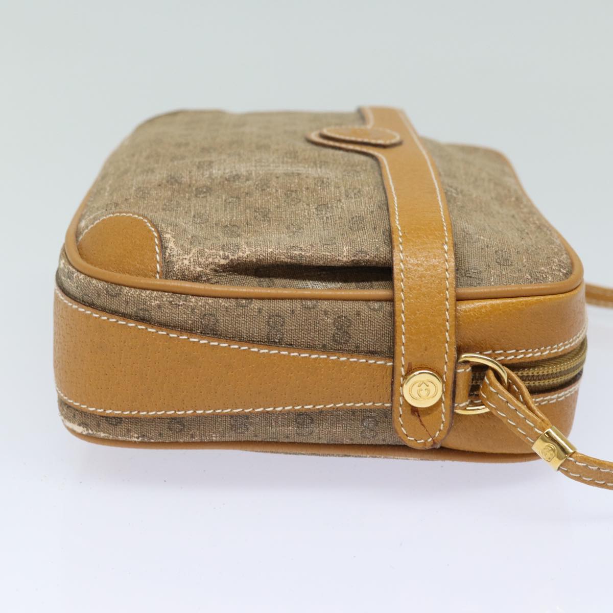 GUCCI GG Canvas Shoulder Bag Beige 007 904 0423 th5148