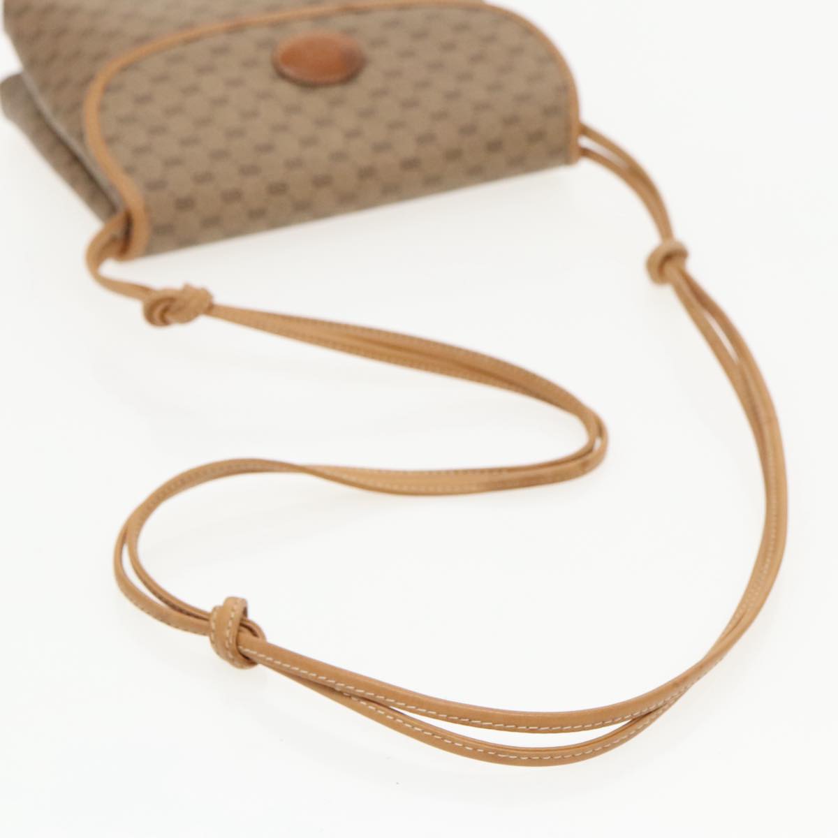 GUCCI Micro GG Supreme Shoulder Bag PVC Beige Gold 49 007 5548 th5401