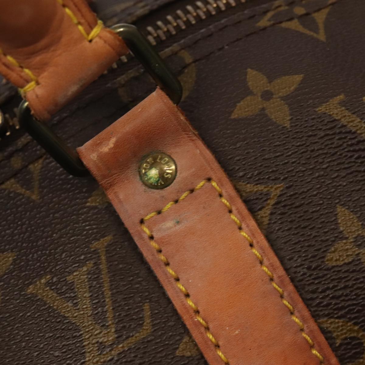 LOUIS VUITTON Monogram Keepall 50 Boston Bag M41426 LV th5528
