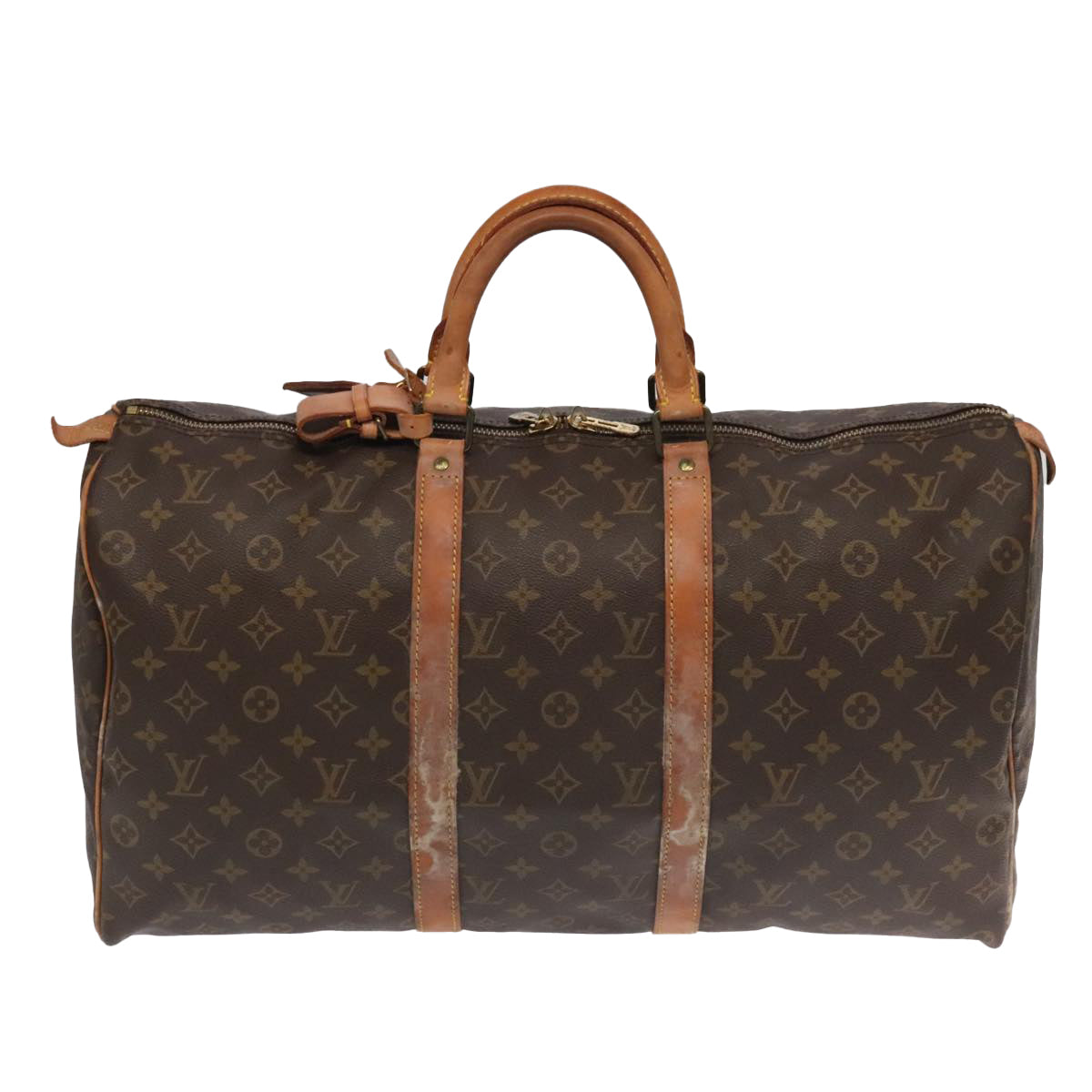 LOUIS VUITTON Monogram Keepall 50 Boston Bag M41426 LV th5528