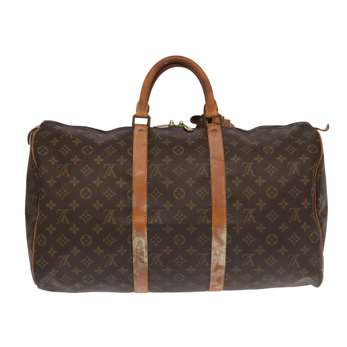 LOUIS VUITTON Monogram Keepall 50 Boston Bag M41426 LV th5528