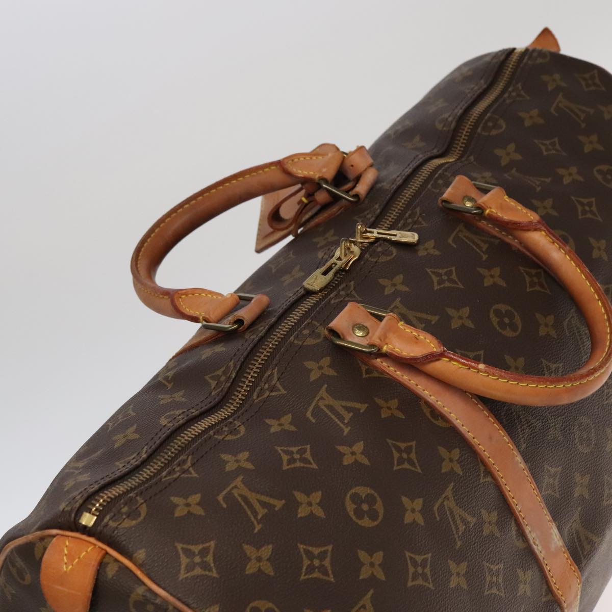 LOUIS VUITTON Monogram Keepall 50 Boston Bag M41426 LV th5528