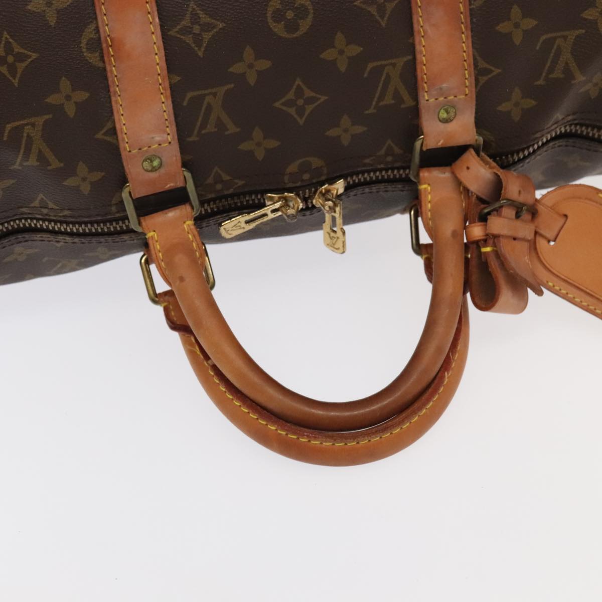 LOUIS VUITTON Monogram Keepall 50 Boston Bag M41426 LV th5528