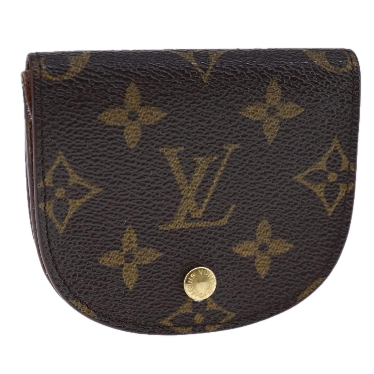 LOUIS VUITTON Monogram Porte Monnaie Guze Coin Purse M61970 LV th5538