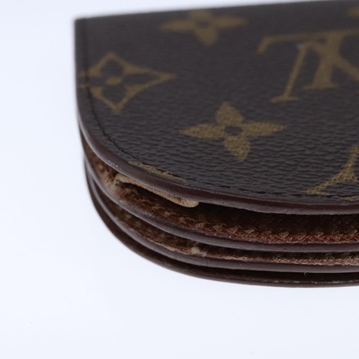 LOUIS VUITTON Monogram Porte Monnaie Guze Coin Purse M61970 LV th5538