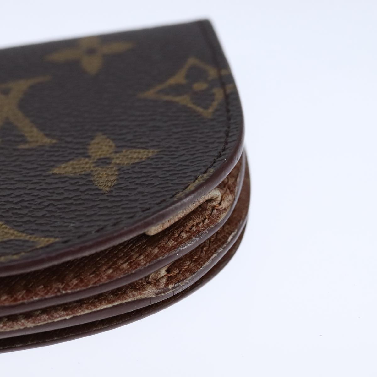 LOUIS VUITTON Monogram Porte Monnaie Guze Coin Purse M61970 LV th5538
