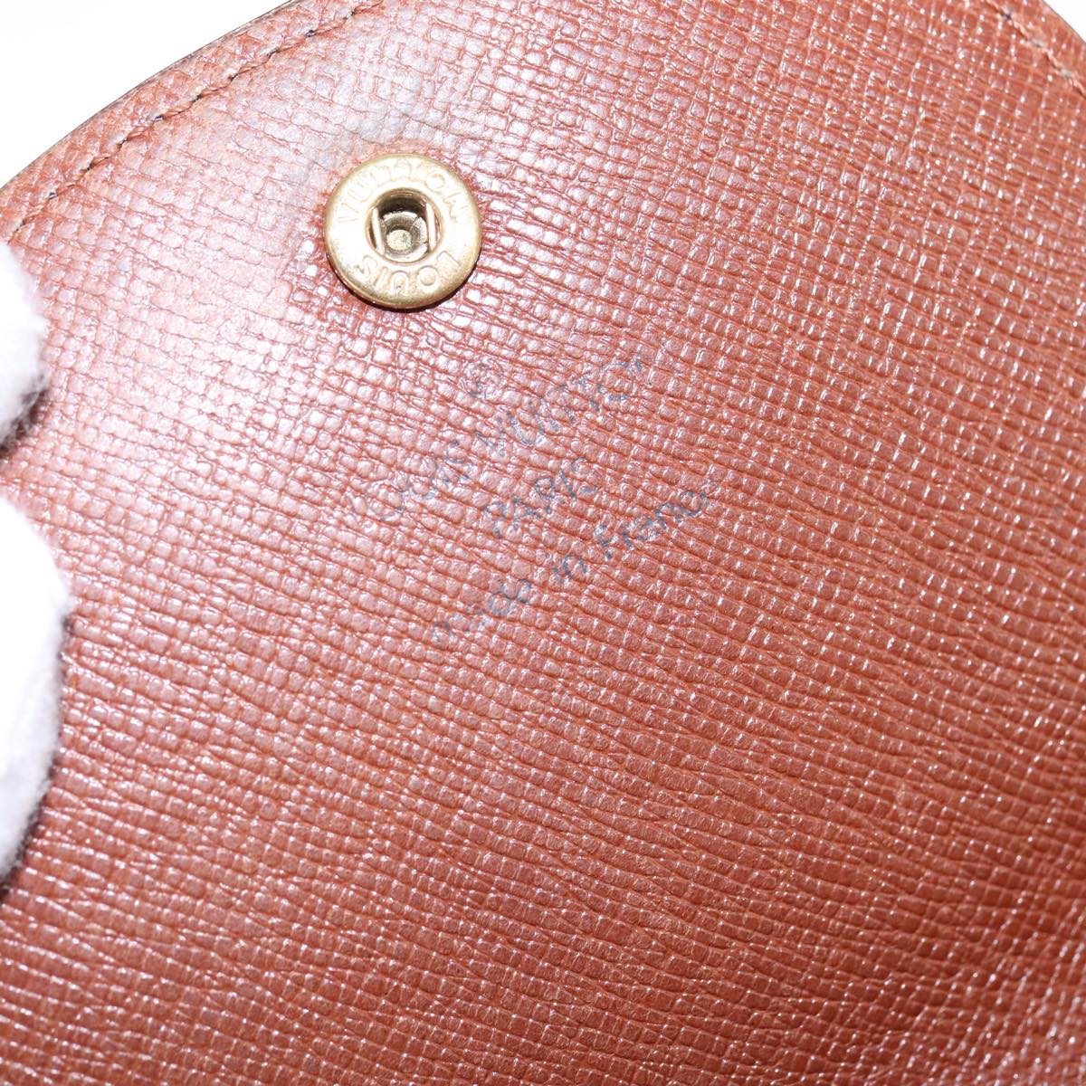 LOUIS VUITTON Monogram Porte Monnaie Guze Coin Purse M61970 LV th5538