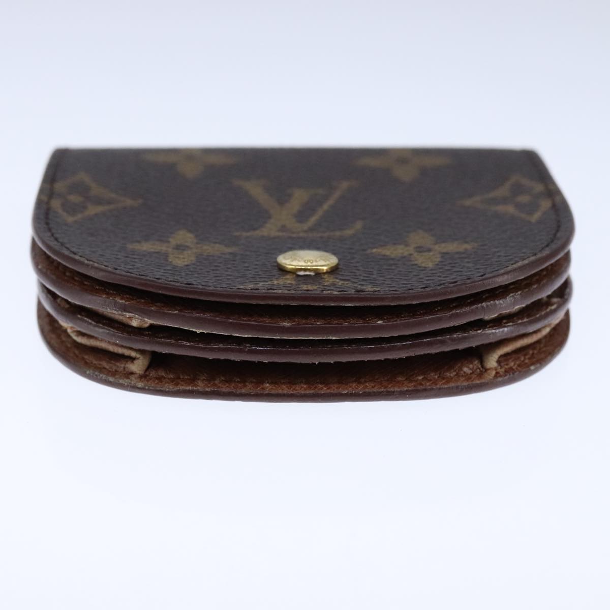 LOUIS VUITTON Monogram Porte Monnaie Guze Coin Purse M61970 LV th5538