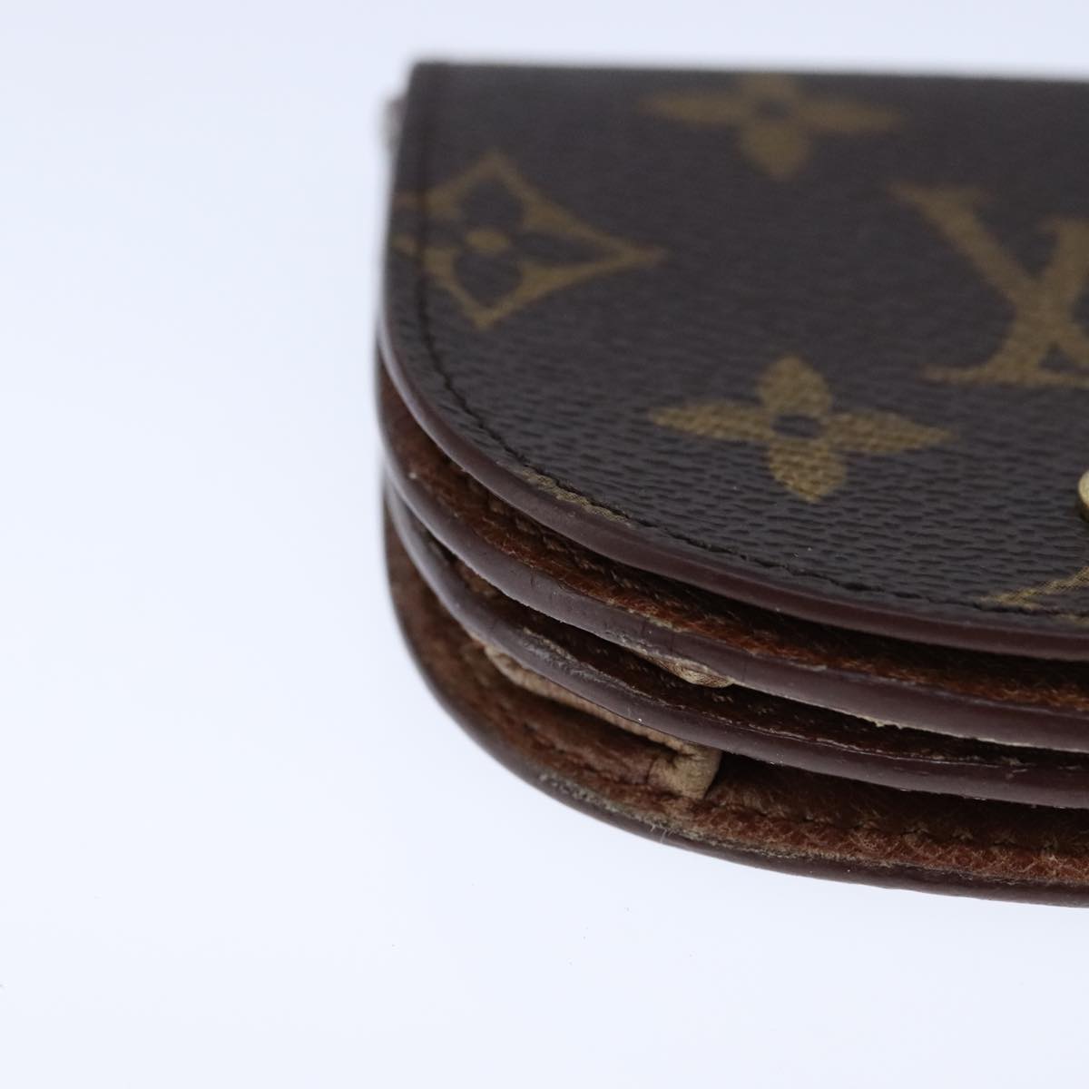 LOUIS VUITTON Monogram Porte Monnaie Guze Coin Purse M61970 LV th5538