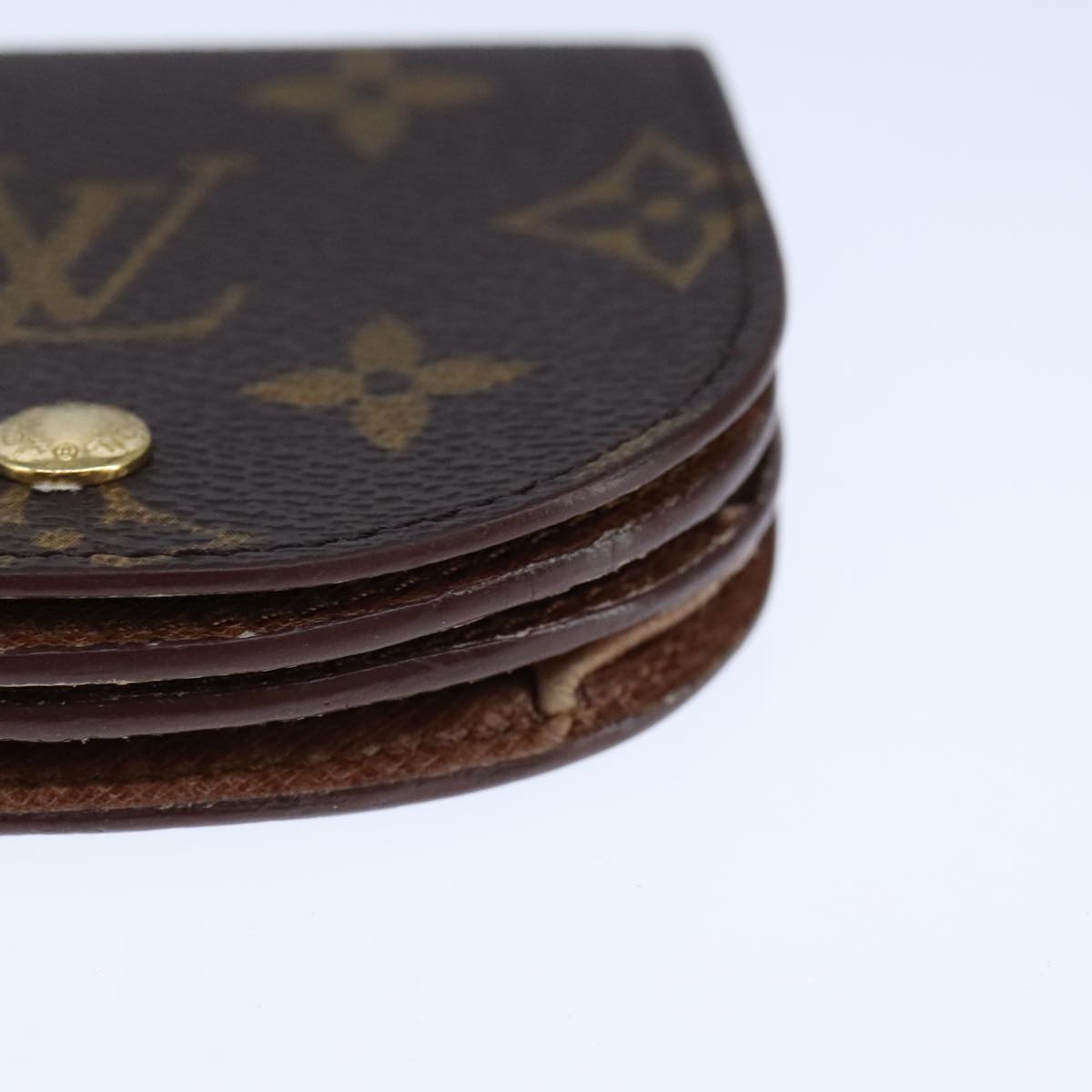 LOUIS VUITTON Monogram Porte Monnaie Guze Coin Purse M61970 LV th5538