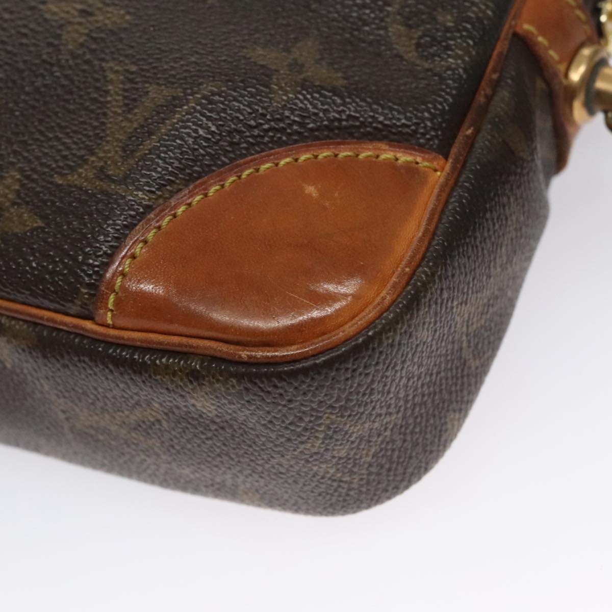 LOUIS VUITTON Monogram Marly Dragonne GM Clutch Bag M51825 LV th5558