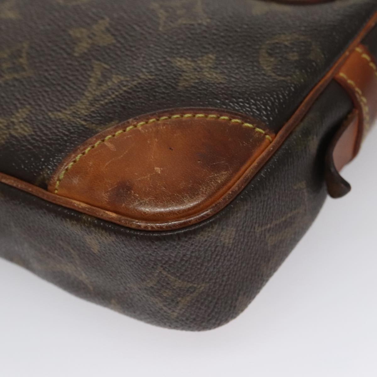 LOUIS VUITTON Monogram Marly Dragonne GM Clutch Bag M51825 LV th5558