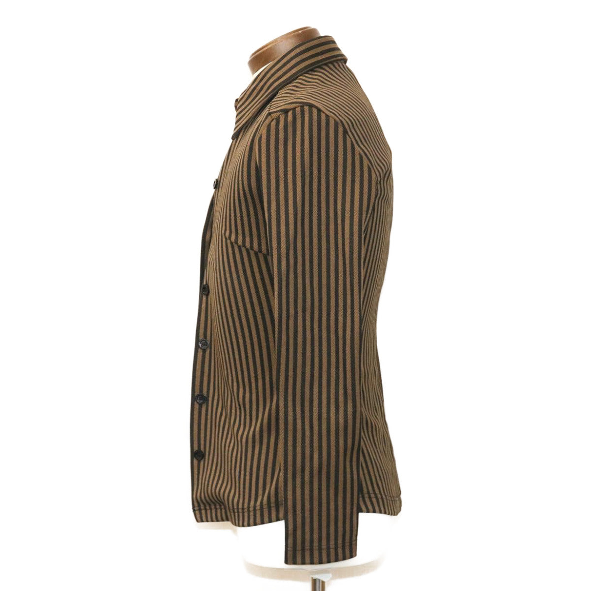 FENDI Pecan Jacket Nylon Black Brown am1724g