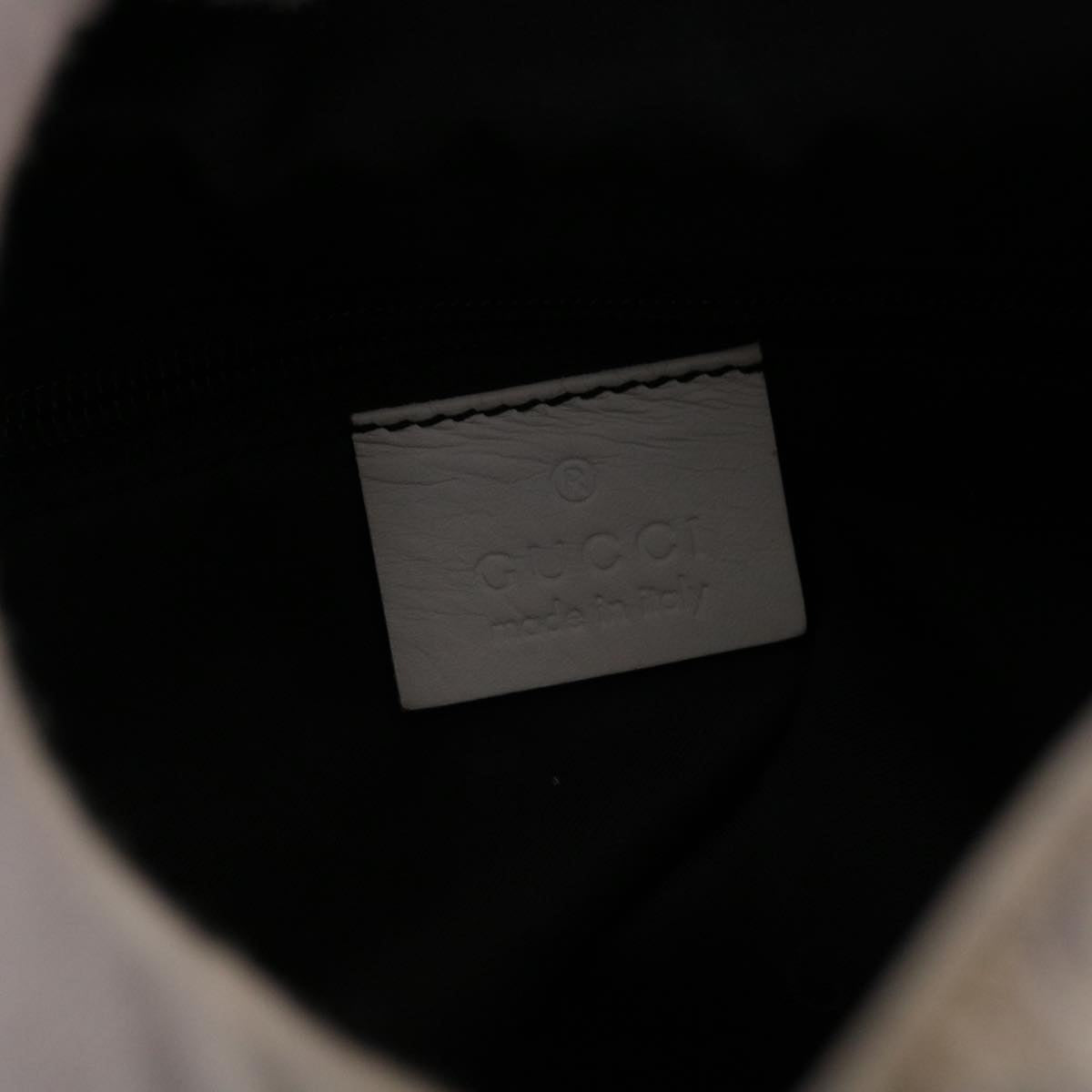 GUCCI Backpack Canvas White Navy 003 9242 002058 ar9137