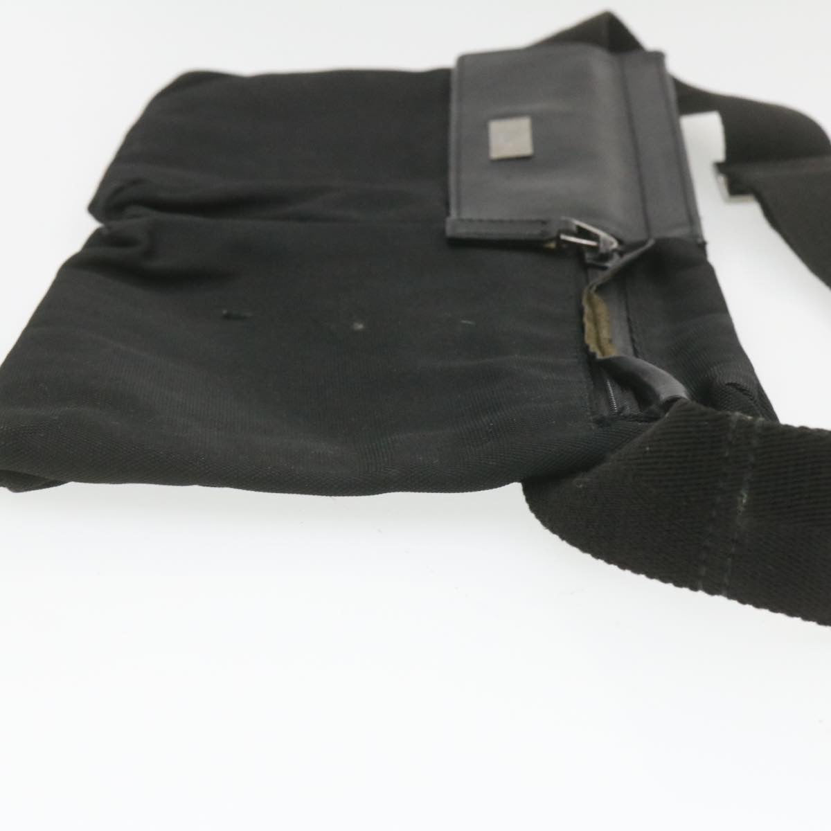 GUCCI Waist Bag Pouch Nylon Black rd1401