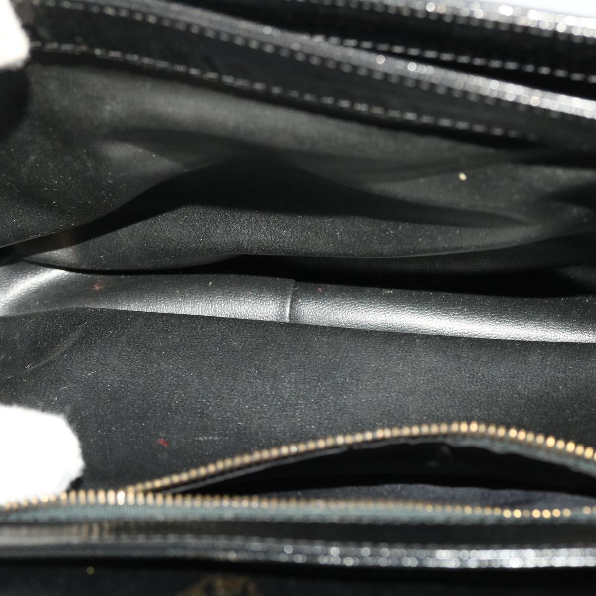 GUCCI Shoulder Bag Leather Black bs2567