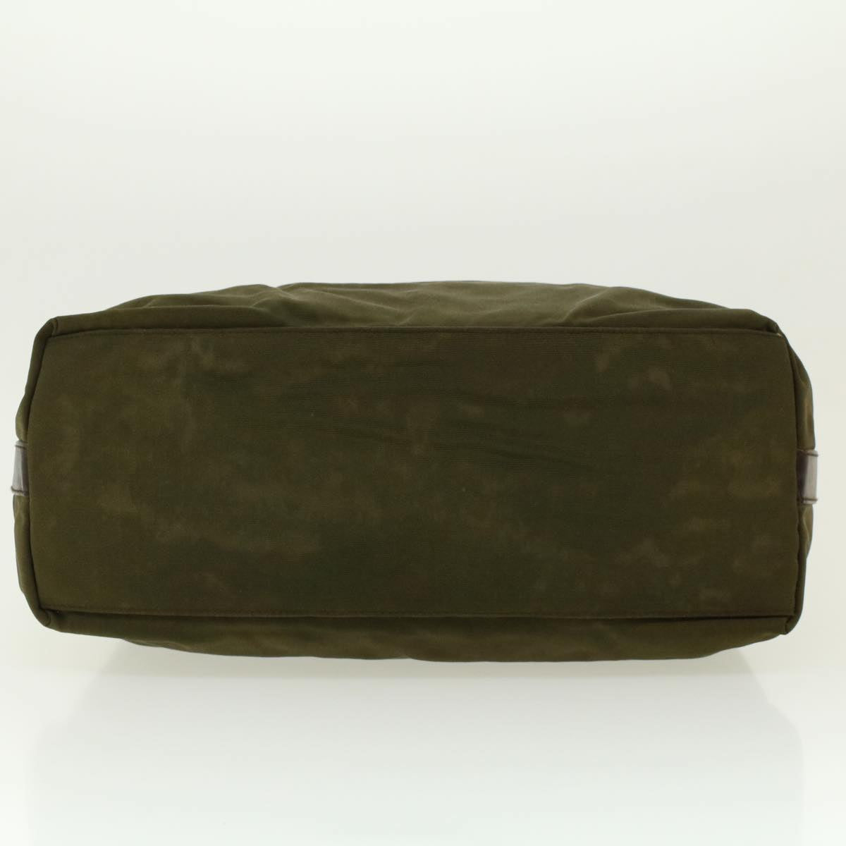 GUCCI Shoulder Bag Canvas Khaki ti1043