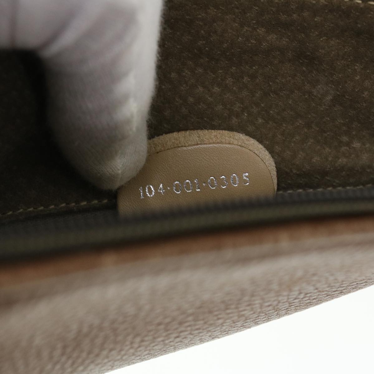 GUCCI Shoulder Bag Leather Brown ti1051