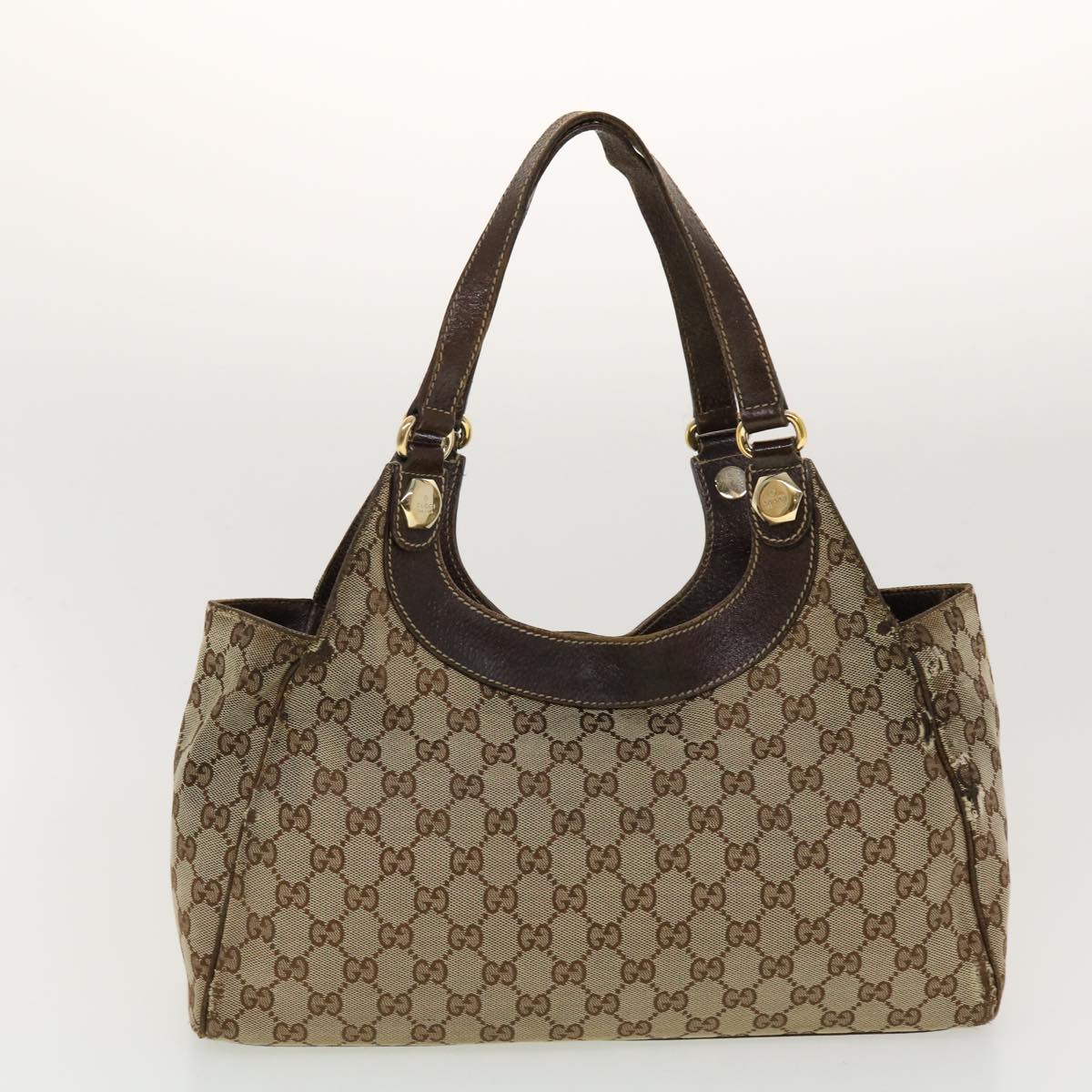 GUCCI GG Canvas Shoulder Bag 2Set Beige ti1120