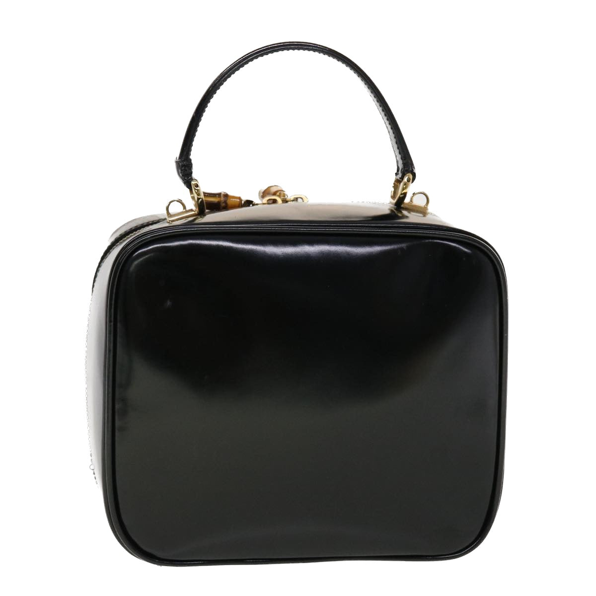 GUCCI Shoulder Bag Patent leather Black 000-3270-0323 ti1149