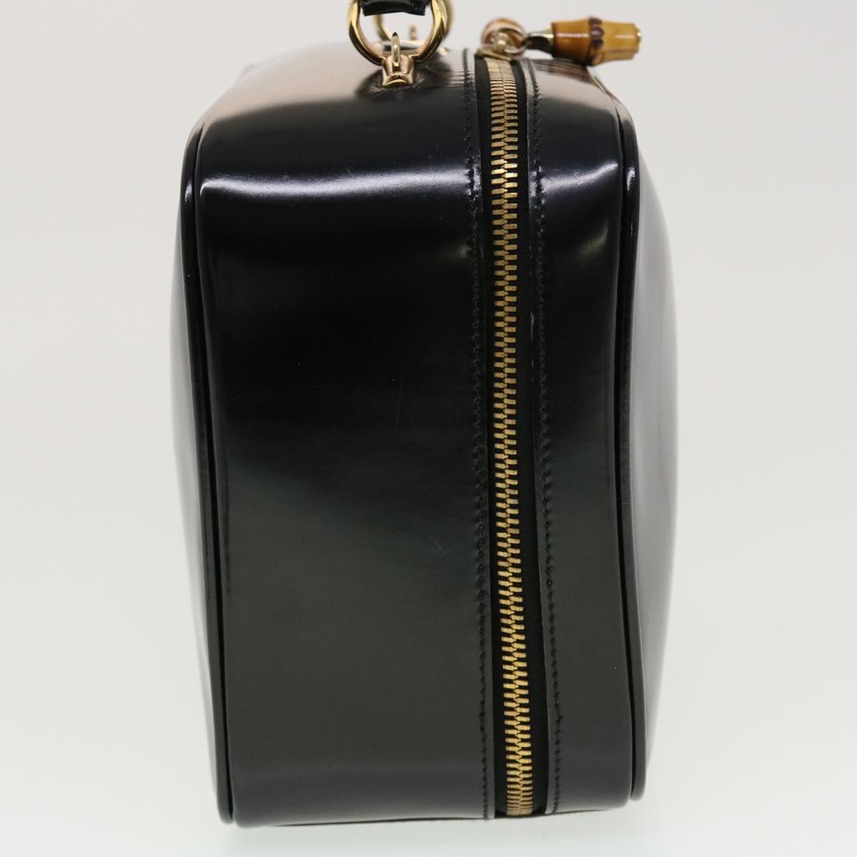 GUCCI Shoulder Bag Patent leather Black 000-3270-0323 ti1149