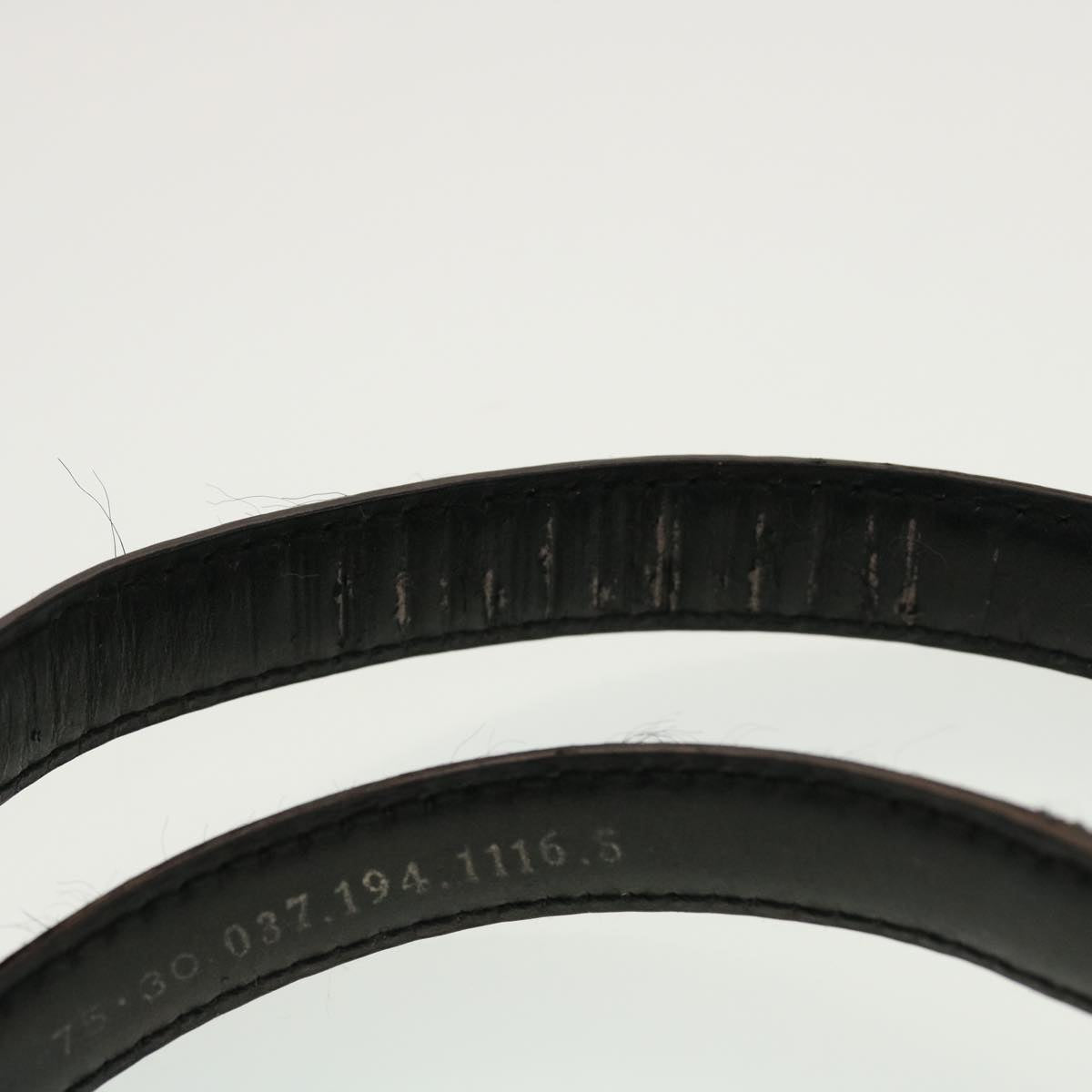 GUCCI GG Canvas Belt Leather 4Set Black Red white ti1159