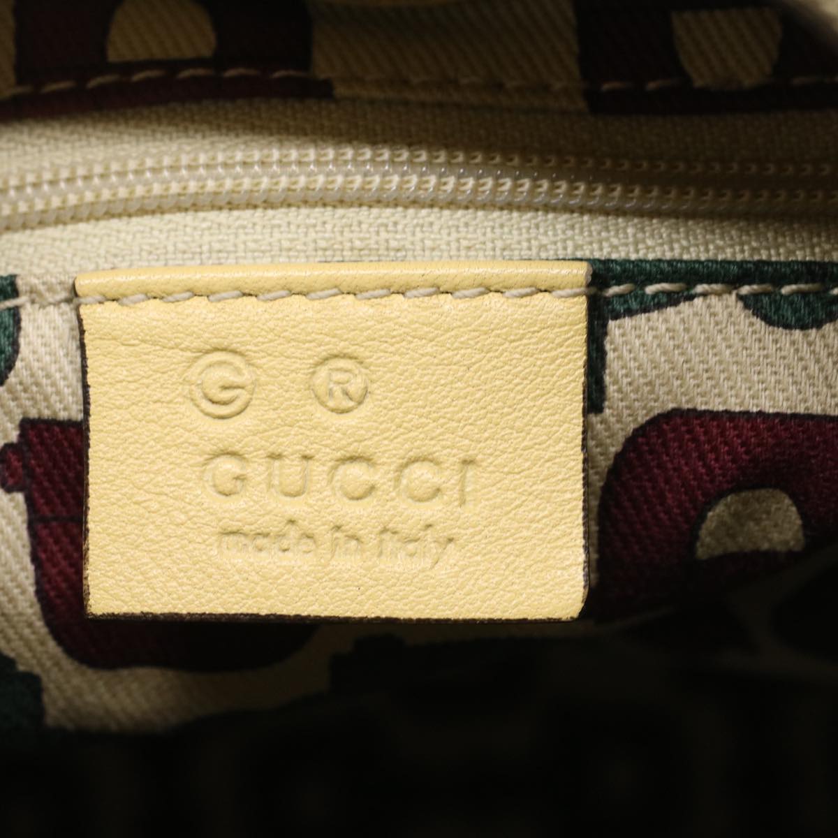 GUCCI GG Canvas Guccissima Shoulder Bag Outlet Black 257268 ti1188