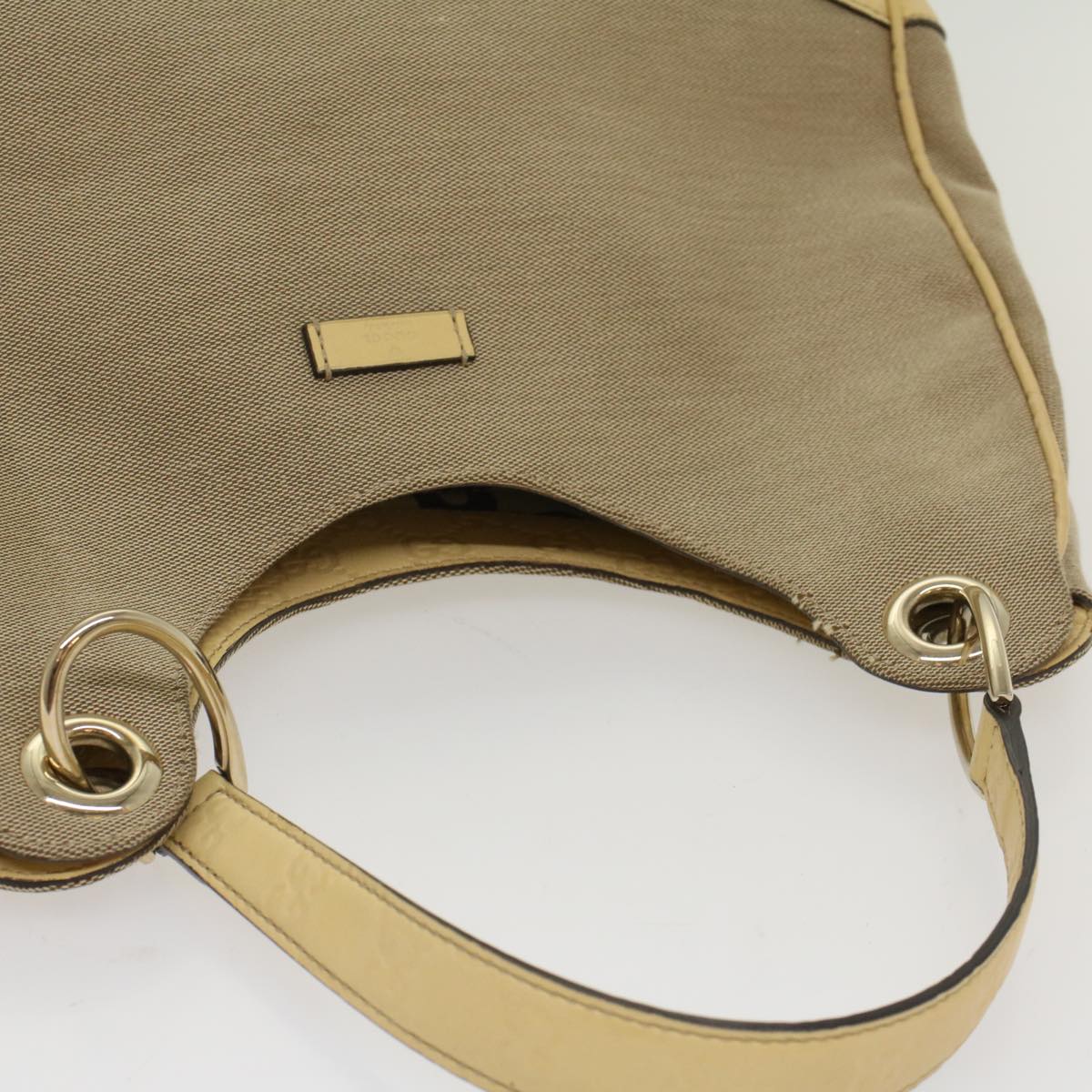 GUCCI GG Canvas Guccissima Shoulder Bag Outlet Black 257268 ti1188