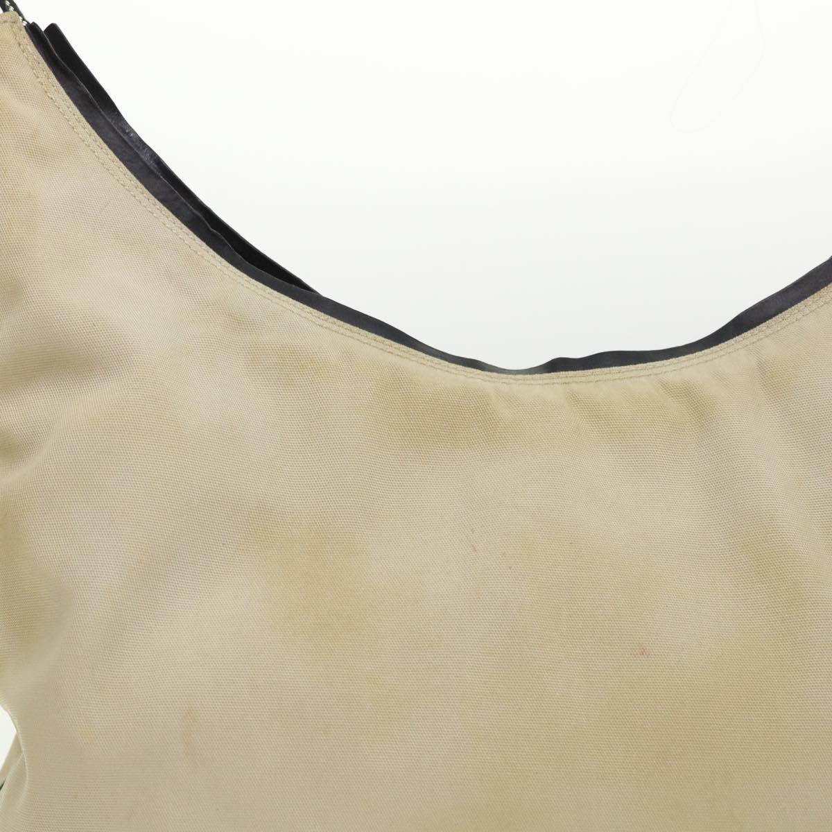 GUCCI Bamboo Web Sherry Line Shoulder Bag Nylon 3Set Beige Brown ti1191