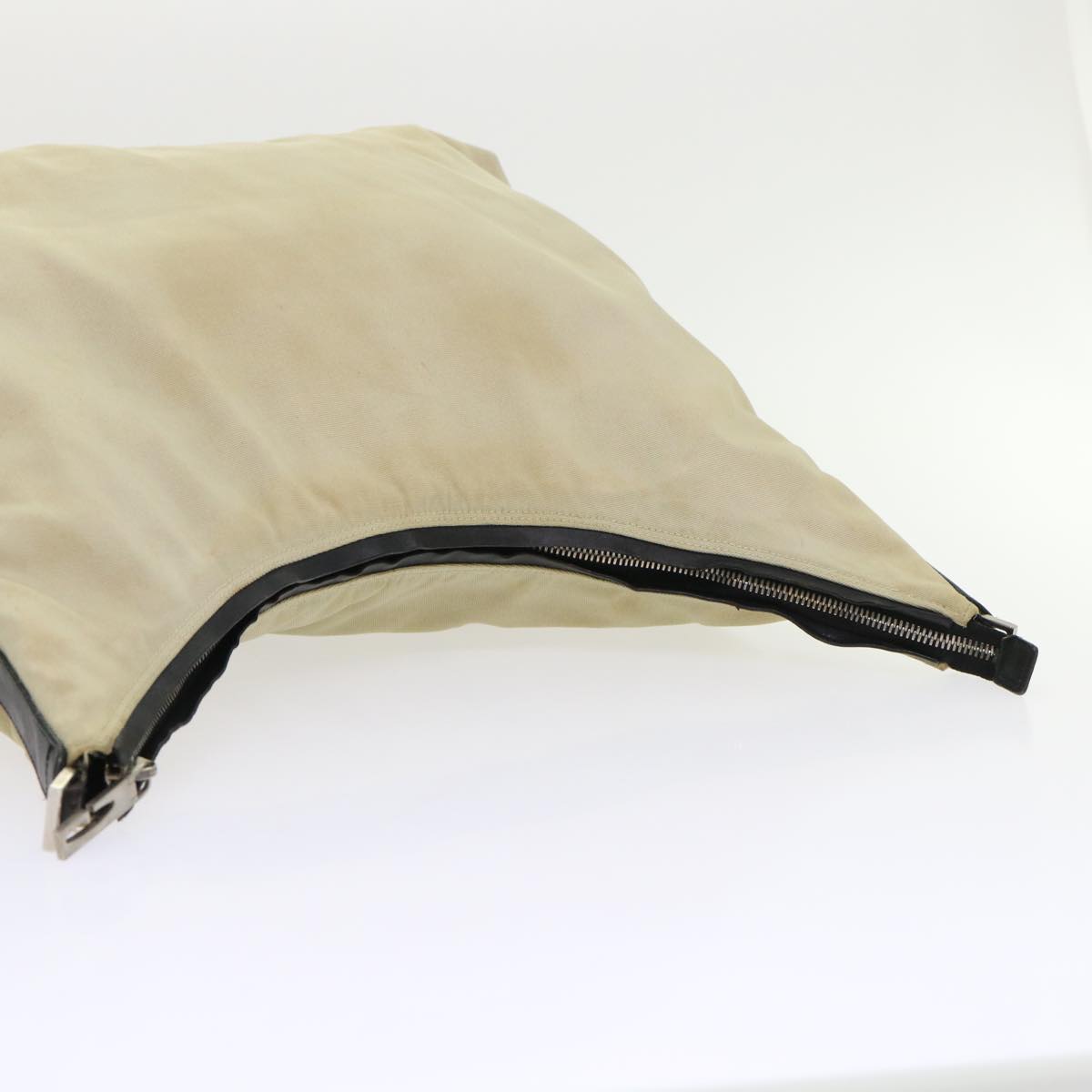 GUCCI Bamboo Web Sherry Line Shoulder Bag Nylon 3Set Beige Brown ti1191