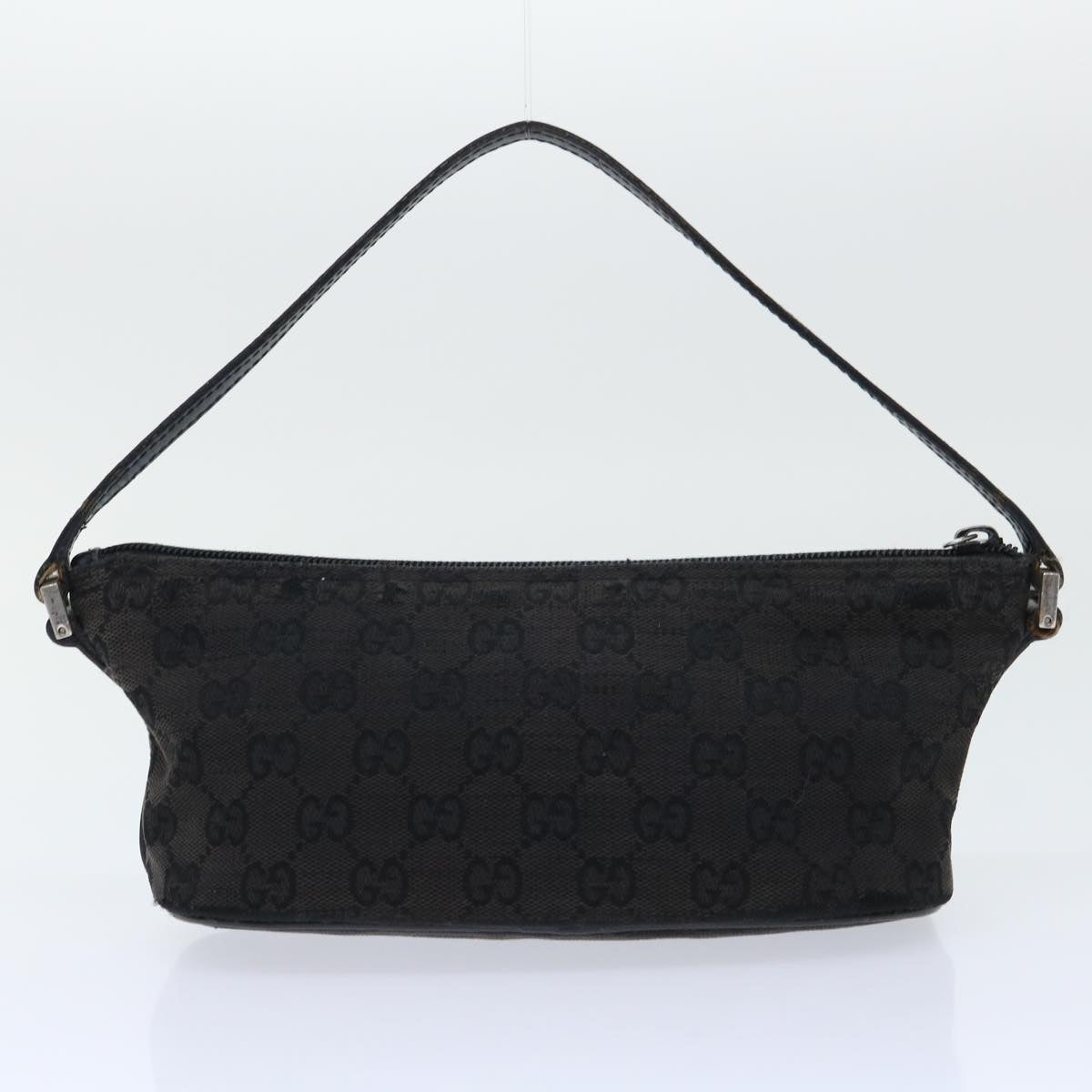 GUCCI GG Canvas Accessory Pouch 2Set Beige Black ti1192