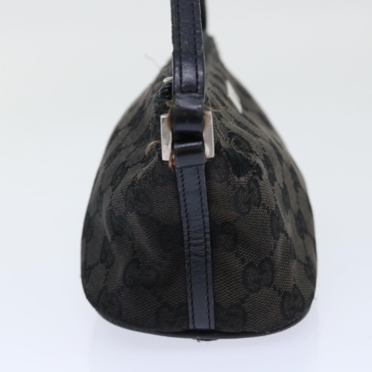 GUCCI GG Canvas Accessory Pouch 2Set Beige Black ti1192