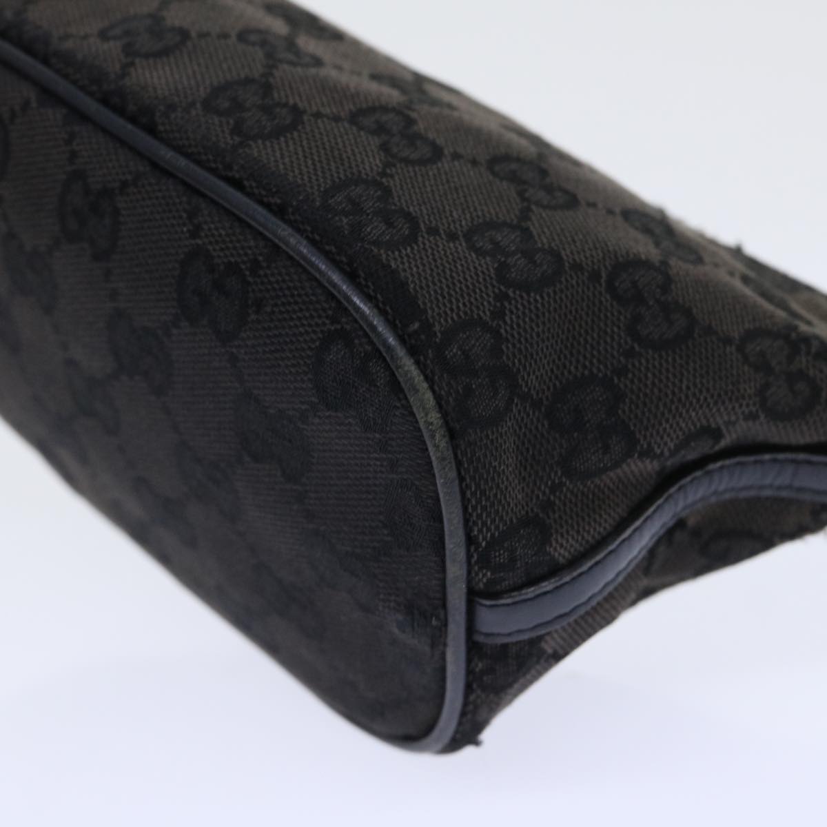 GUCCI GG Canvas Accessory Pouch 2Set Beige Black ti1192