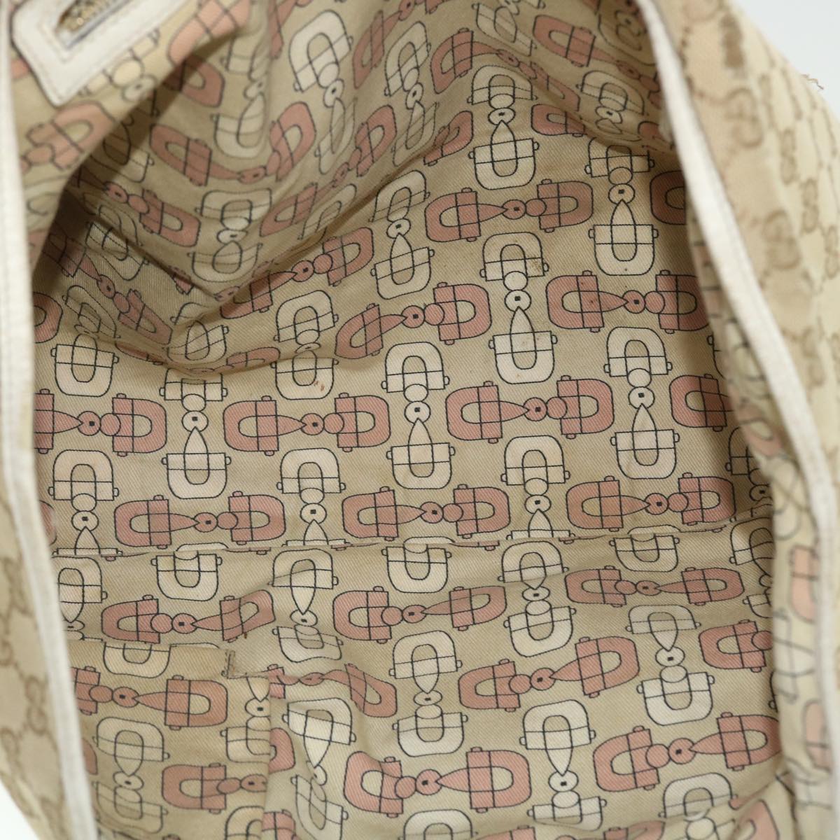 GUCCI GG Canvas Sherry Line Shoulder Bag 2Set Beige Navy Red ti1193