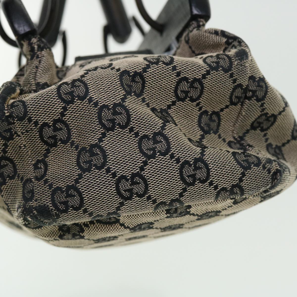 GUCCI GG Canvas Sherry Line Shoulder Bag 2Set Beige Navy Red ti1193