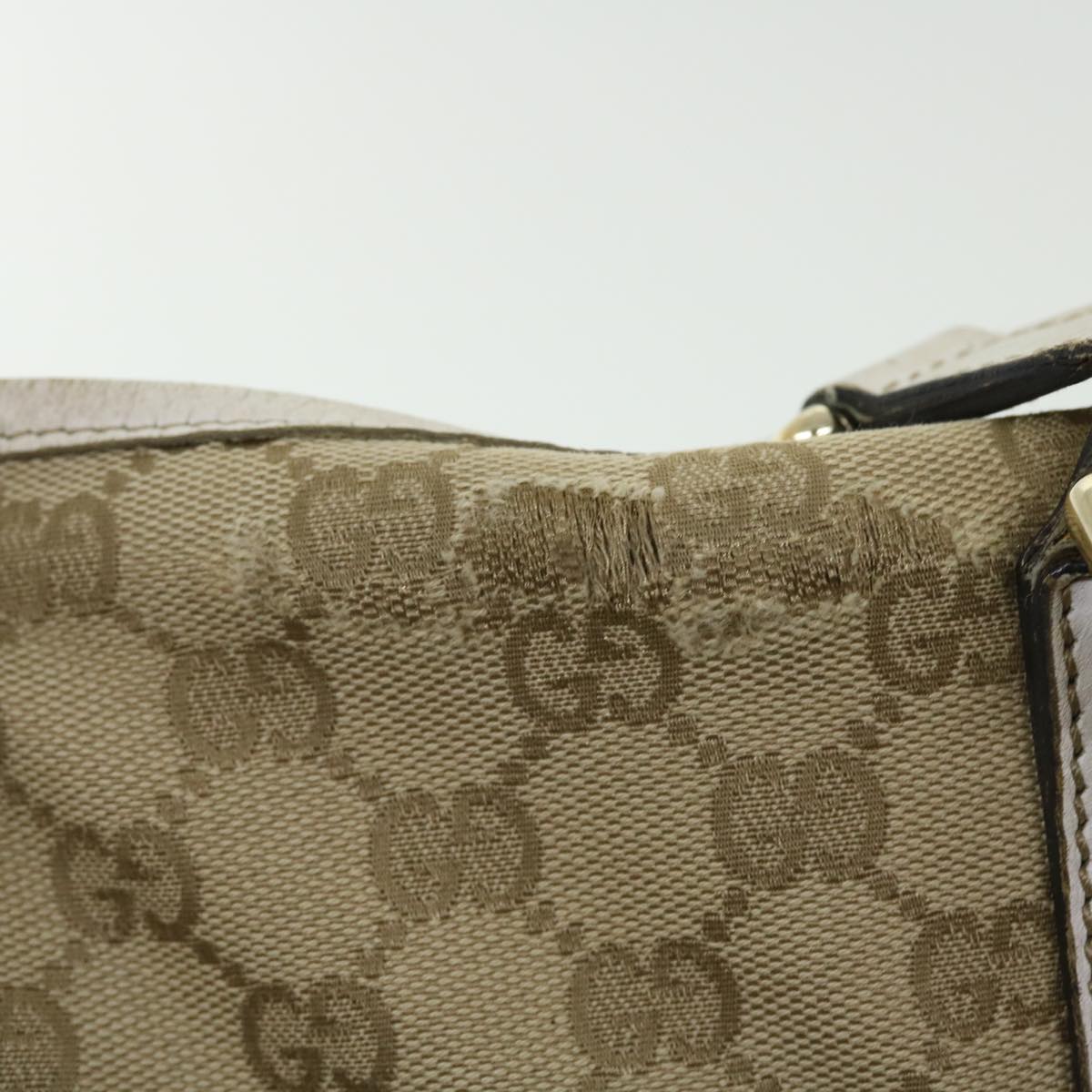 GUCCI GG Canvas Sherry Line Shoulder Bag 2Set Beige Navy Red ti1193