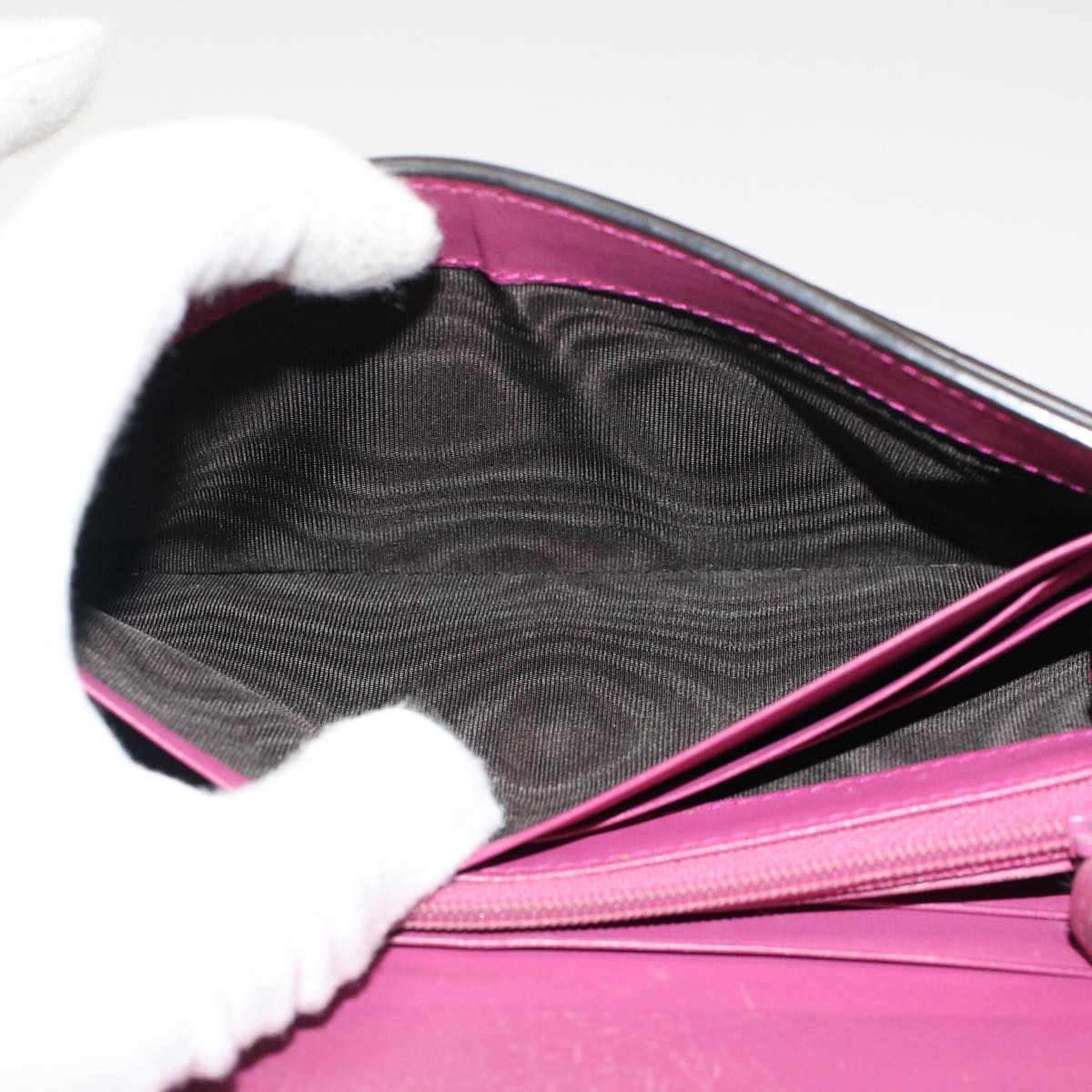 GUCCI GG Canvas Sherry Line Wallet 4Set Beige Black pink ti1195