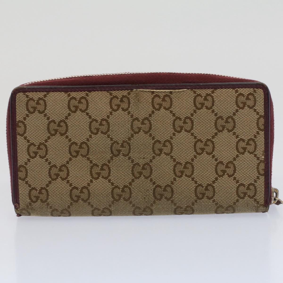 GUCCI GG Canvas Sherry Line Wallet 4Set Beige Black pink ti1195