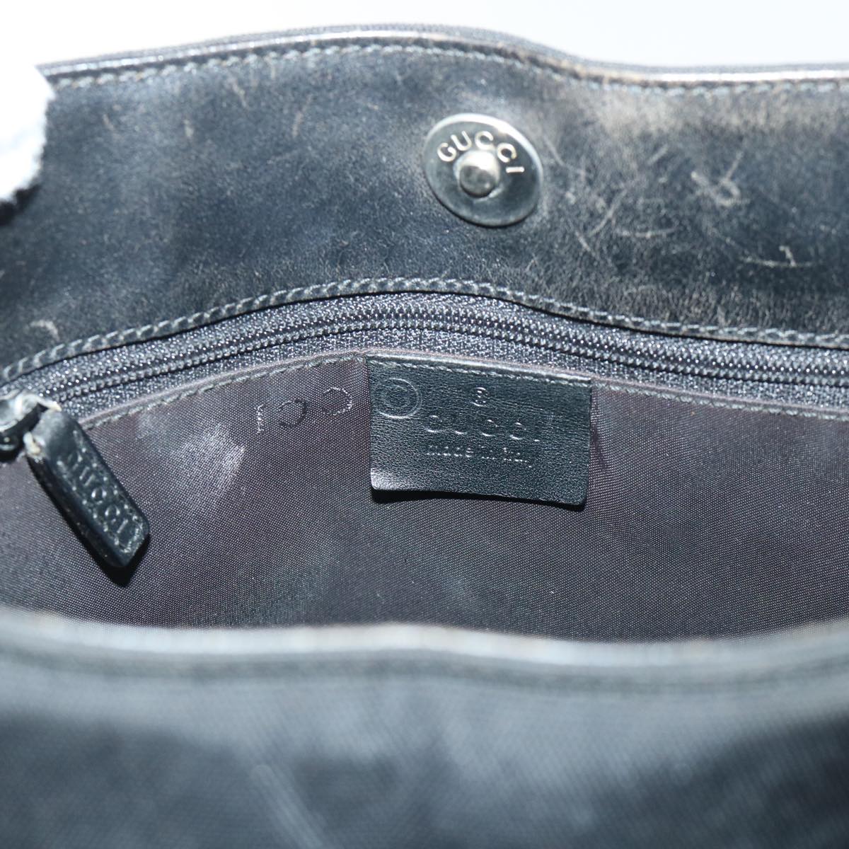 GUCCI Shoulder Bag Nylon Black 001 3166 2058 ti1204