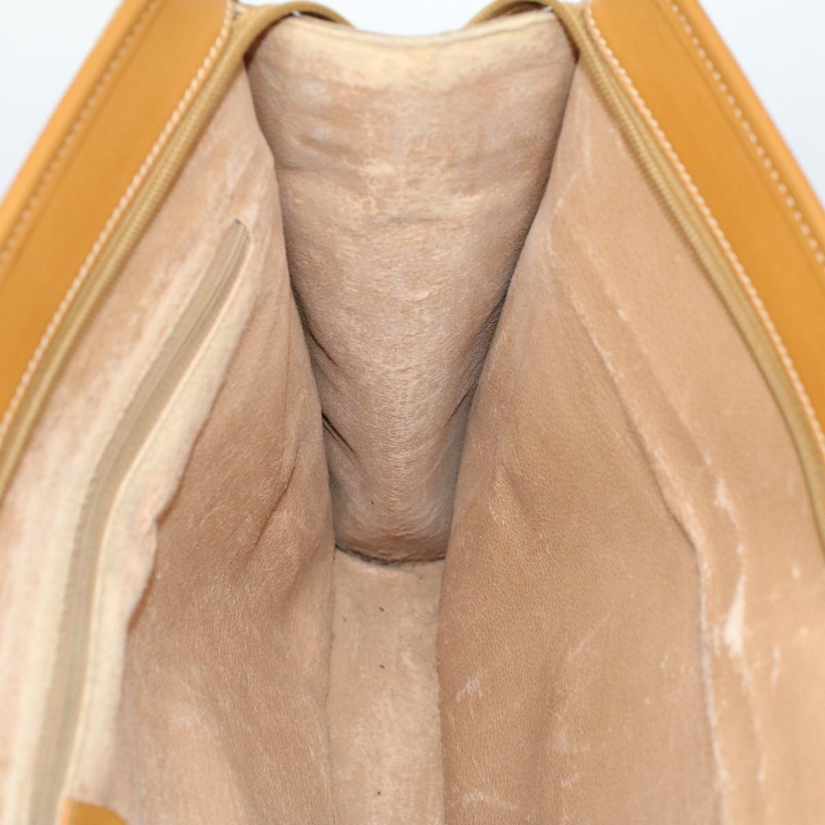 GUCCI Micro GG Canvas Hand Bag PVC Leather Beige Brown 015 14 0486 ti1205
