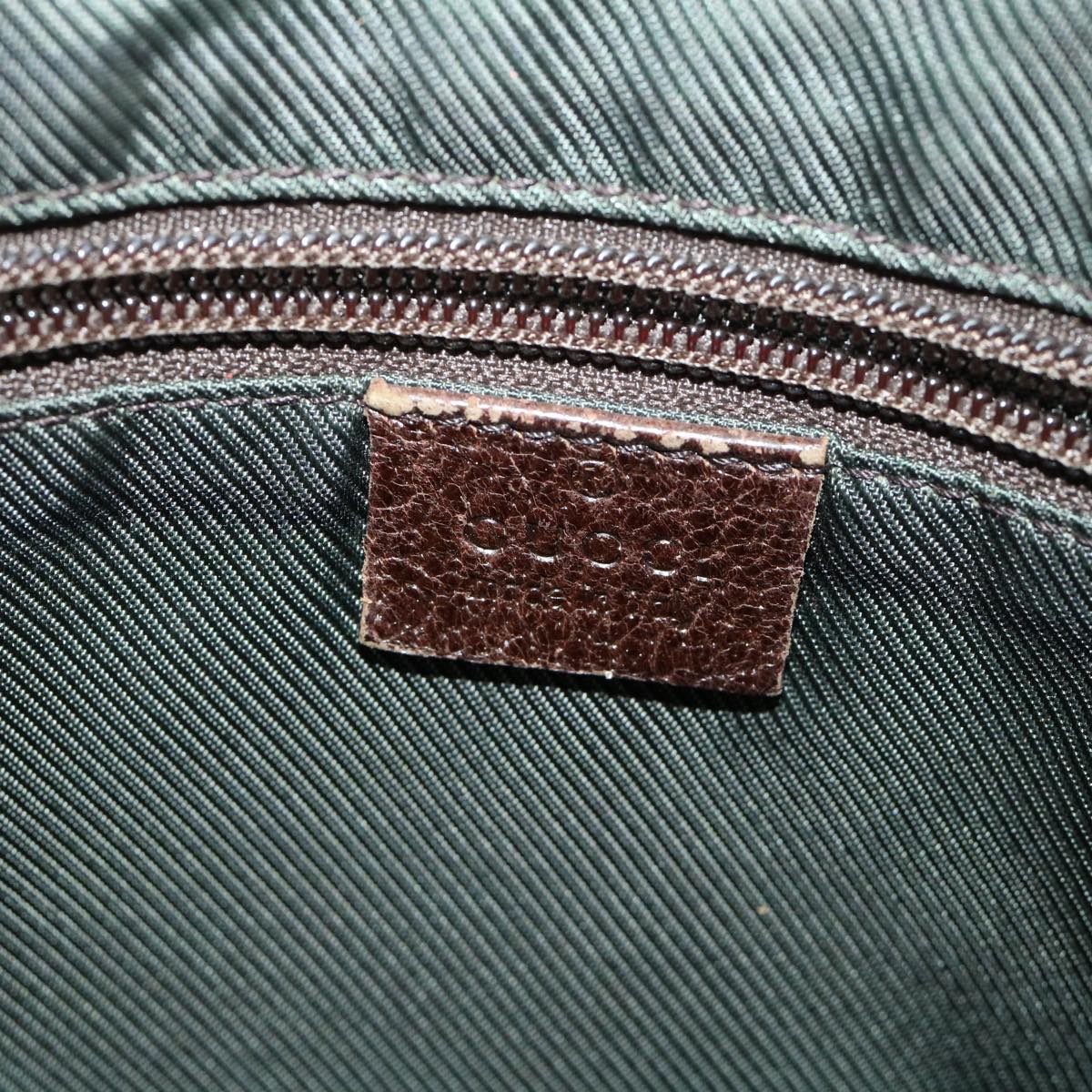 GUCCI GG Canvas Shoulder Bag Beige Brown 122791 ti1206