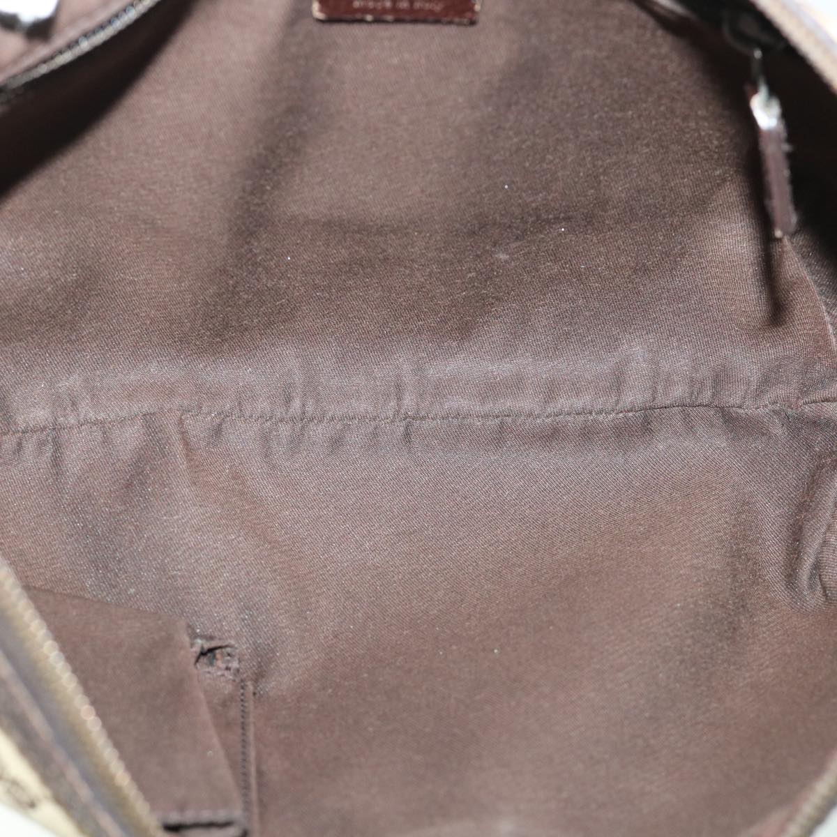 GUCCI GG Canvas Shoulder Bag Beige Brown 181092 ti1226