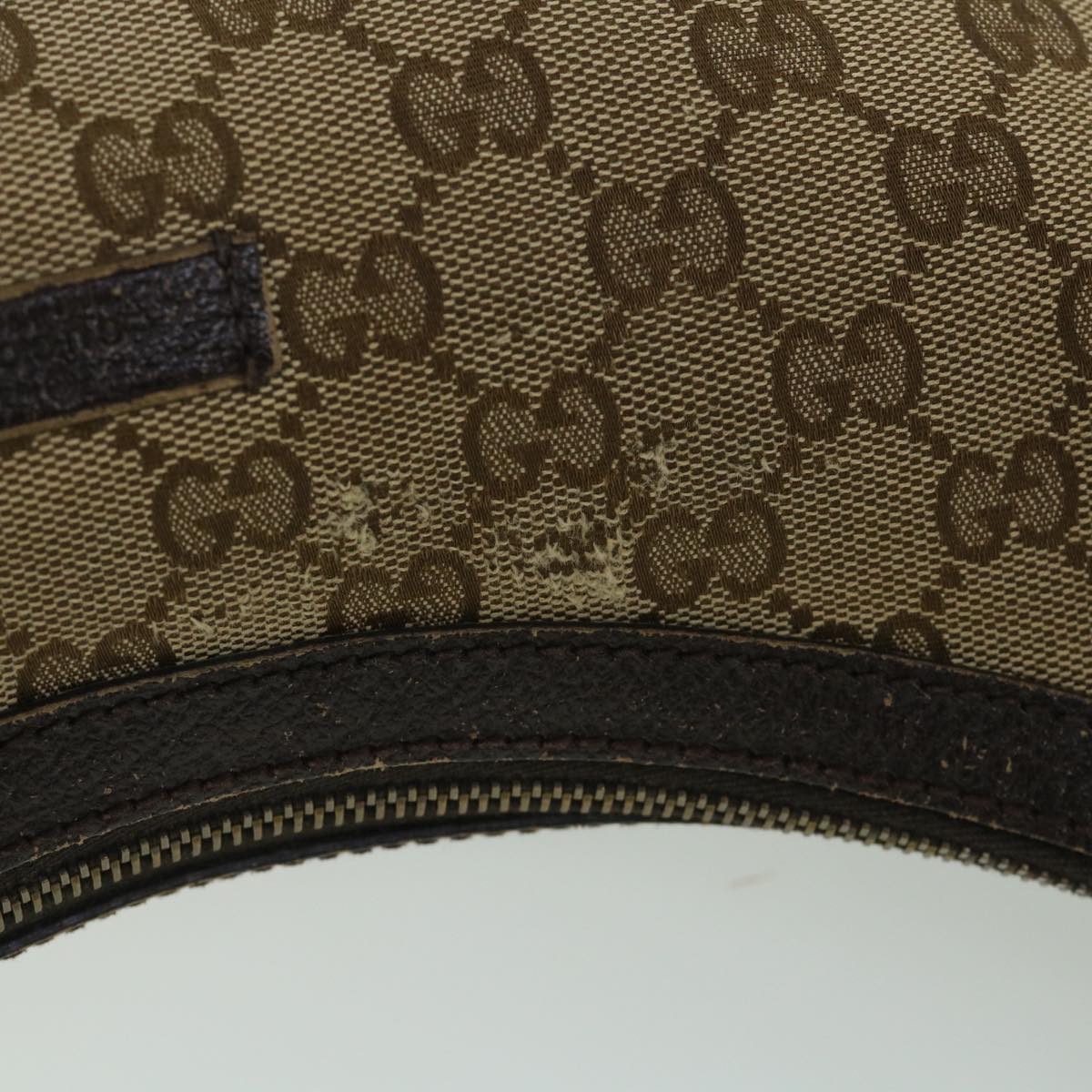 GUCCI GG Canvas Shoulder Bag Beige Brown 181092 ti1226