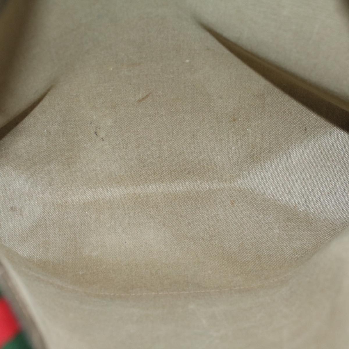 GUCCI GG Canvas Web Sherry Line Tote Bag Beige Red Green 39 02 003 ti1250