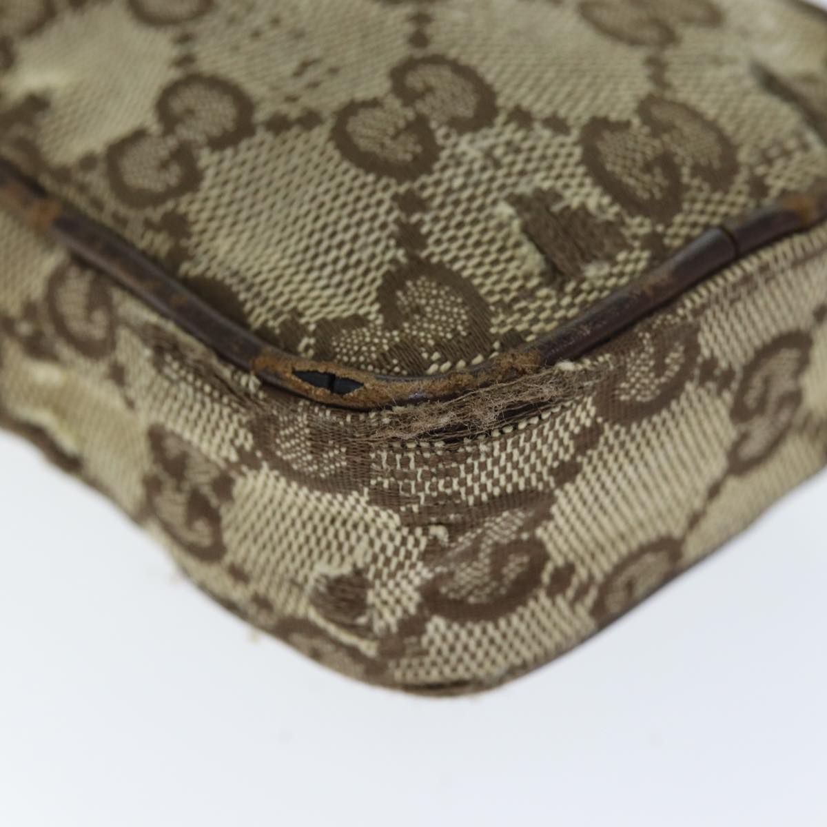 GUCCI GG Canvas Pouch 3Set Beige Black ti1630