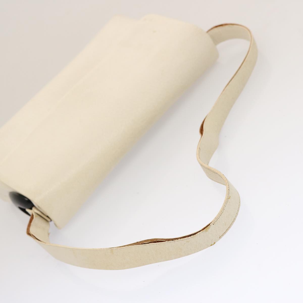 GUCCI Bamboo Shoulder Bag Suede Leather 3Set White Black Brown ti1672