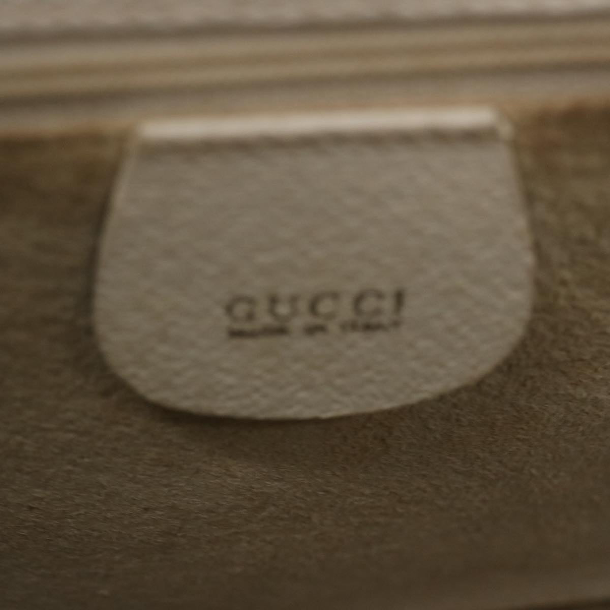 GUCCI Bamboo Shoulder Bag Suede Leather 3Set White Black Brown ti1672