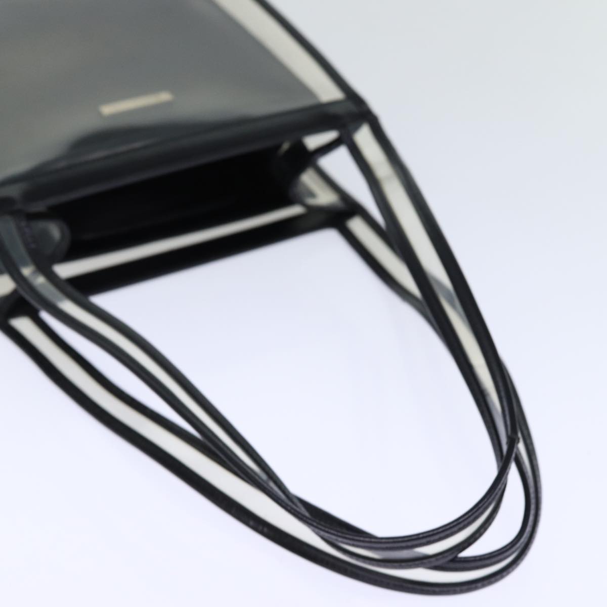 GUCCI Bamboo Shoulder Bag Vinyl Clear 001 2058 1774 5 ti1677