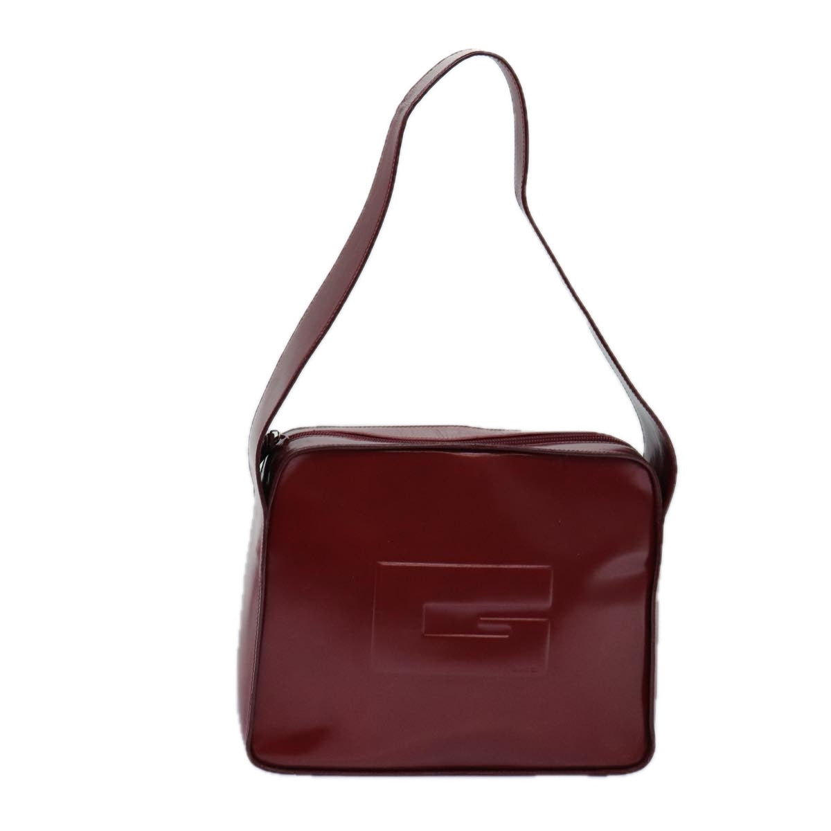 GUCCI Shoulder Bag Enamel Red 001 1274 3032 ti1794